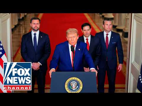 President Trump: Iran, the bully of the Middle East, must now make peace