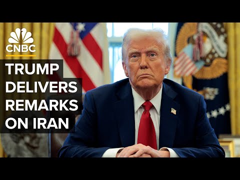 President Trump delivers remarks on U.S. strikes on Iranian nuclear sites — 6/21/2025