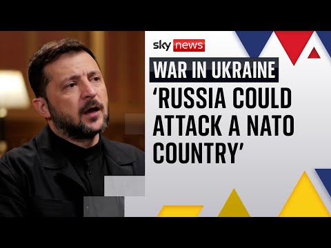Russia could attack a NATO member ‘within five years’, Volodymyr Zelenskyy warns