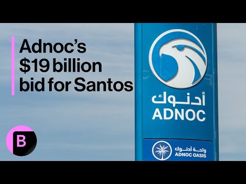 Adnoc’s $19 Billion Santos Bid Tests Australian Energy Path