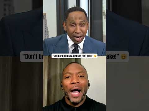 Don’t be mean mugging Stephen A. ๐ค