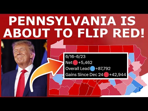 Pennsylvania’s Electorate Is About to FLIP RED!