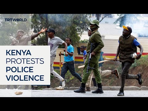 Kenya’s memorial march against police violence