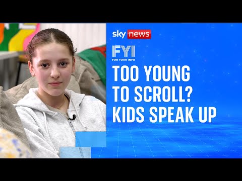 FYI: Are kids too young to scroll?