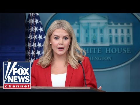 WATCH LIVE: Karoline Leavitt briefs as details emerge from Trump’s Iran strikes