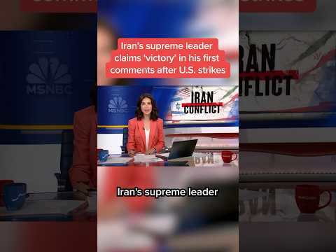 Iran’s supreme leader claims ‘victory’ in his first comments after U.S. strikes