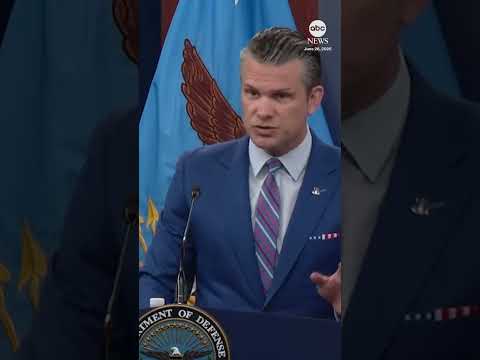 Hegseth calls Trump-directed Iran strikes ‘resounding success,’ intel leak political