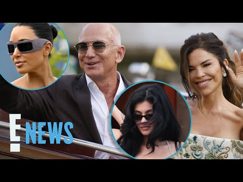 See Kim Kardashian, Kylie Jenner, More in Italy for Jeff Bezos, Lauren Sanchez Wedding | E! News