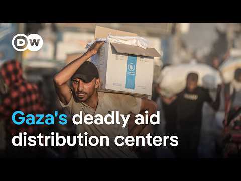 How Israel’s scarce aid distribution is pushing violence and anguish | DW News