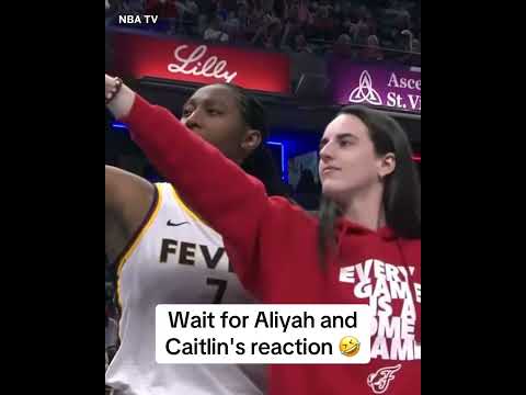 Aliyah Boston and Caitlin Clark’s reaction to this foul ๐