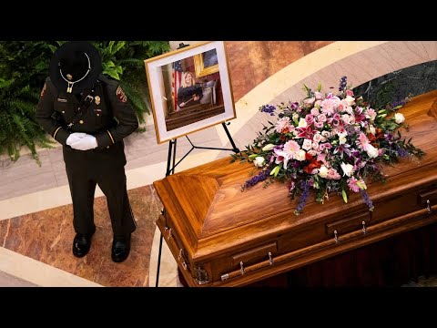 Melissa Hortman, husband and dog lie in state; suspect attends court hearing