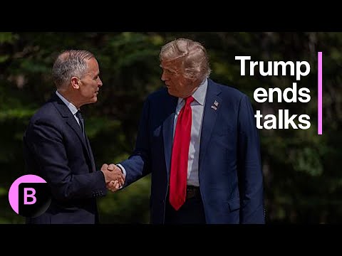 Trump Ends Trade Talks With Canada