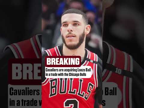 Cleveland Cavaliers are acquiring Lonzo Ball in a trade sending Issac Okoro to Chicago #nba #shorts