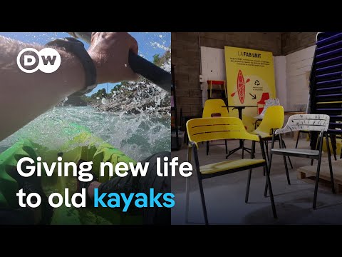 One man’s mission to turn old kayaks into new furniture in France | Focus on Europa