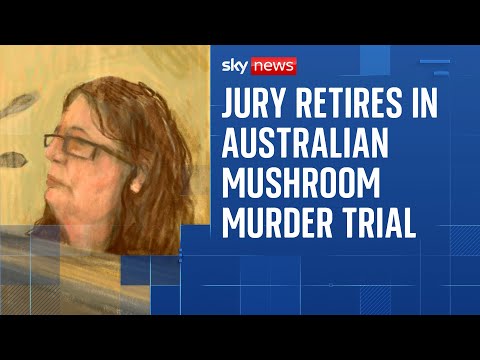Jury starts deliberations in Australia’s mushroom murder trial