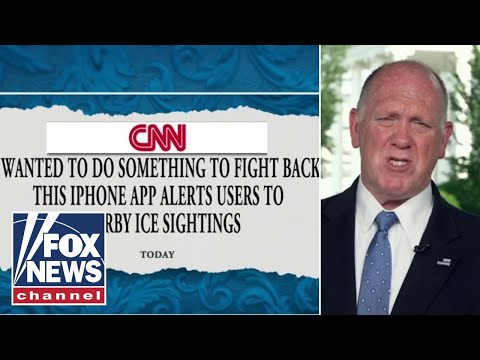 They hate Trump more than they love law enforcement: Tom Homan