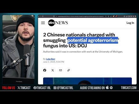 DOJ ARRESTS Chinese For AGRO TERROR, Smuggling Fungus Fusarium Graminearum Into Country