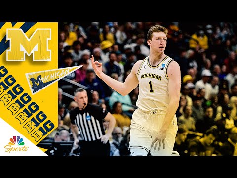 Danny Wolf Highlights: Top moments from Michigan Wolverines’ 2024-25 season | Big Ten on NBC