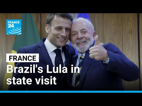 Brazil’s Lula in state visit to France to talk about conflicts, climate and trade • FRANCE 24