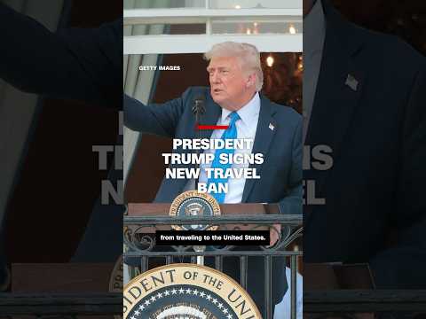 President Trump signs new travel ban