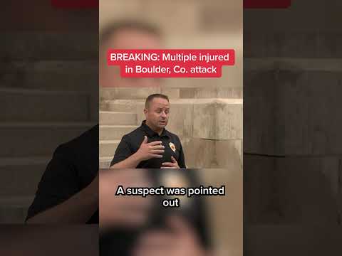 Multiple people injured in Boulder, Colorado attack