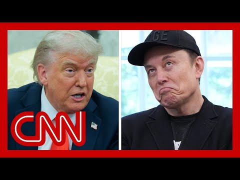 Trump says he’s ‘very disappointed’ in Musk, confirming their deteriorating relationship
