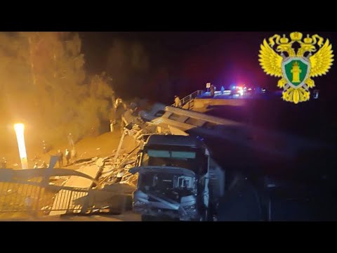 At least seven people killed after ‘explosions’ collapse two bridges near Russia’s Ukraine border