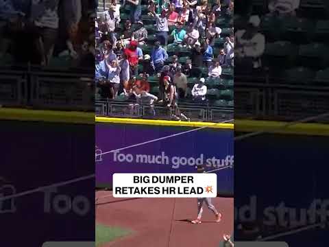 Cal Raleigh retakes HR lead ๐ฑ๐ฃ #MLB #Mariners #CalRaleigh #Baseball #HR