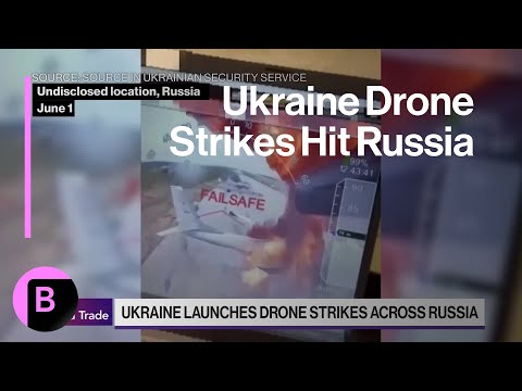 Ukraine Drone Strikes Hit Nuclear Bombers Deep Inside Russia