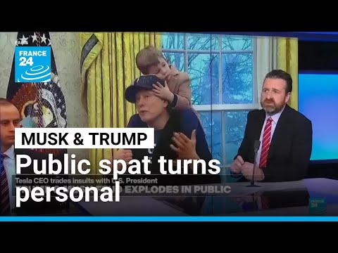 President Trump and Elon Musk feud explodes in public • FRANCE 24 English