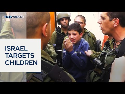 Israel accused of detaining children to force relatives to surrender