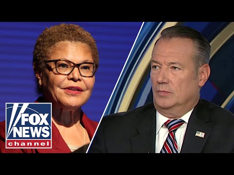 ‘ABSOLUTELY DISGUSTING’ ICE director scorches Los Angeles mayor over ICE raid resistance