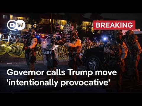 Trump sends 2,000 National Guard troops to LA | DW News