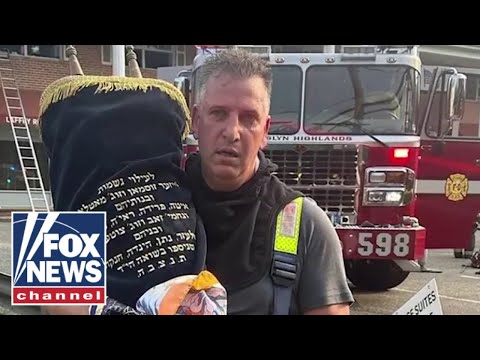Hero Jewish NY firefighter rescues Torah from fire