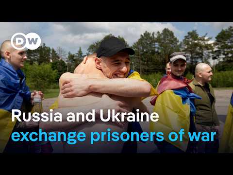 Russia and Ukraine complete new prisoner swap as drone attacks continue | DW News