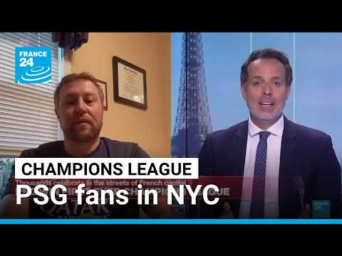 PSG’s victory: fans celebrate in the streets of New-York City • FRANCE 24 English