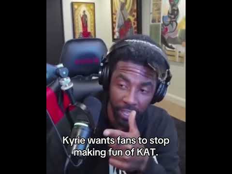 Kyrie defends Karl-Anthony Towns 🤝 (via kyrieirving/Twitch)