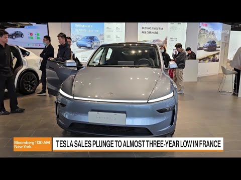 Tesla Sales Plunge to an Almost Three-Year Low in France