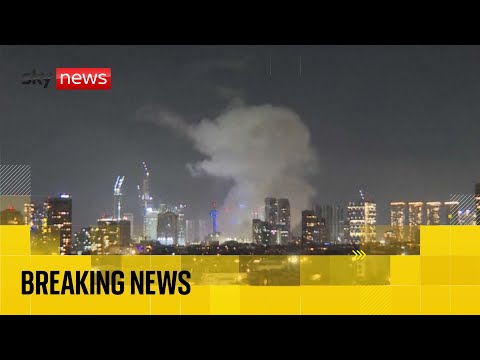 Iran launches retaliatory strikes against Israel | Sky News coverage