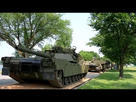 Military parade set to march through Washington, D.C. tonight