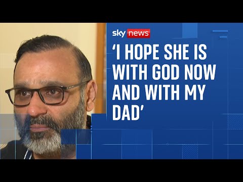 Son of victim of Air India plane crash speaks to Sky News