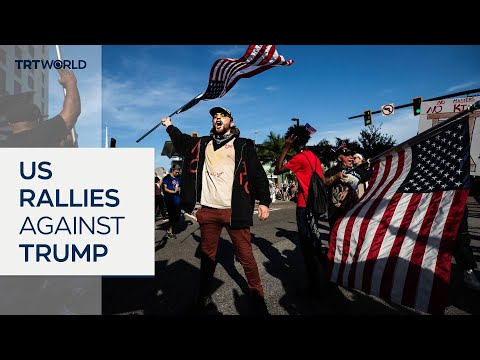 ‘No Kings’ protests against Trump held across the US