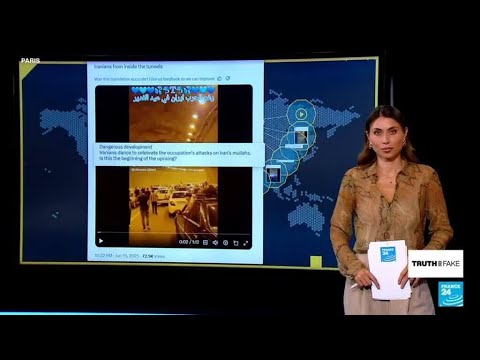 Iran-Israel tensions: Disinformation war plays out on social media • FRANCE 24 English