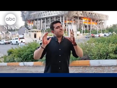 Live broadcast captures moment Israel attacks Iranian state TV