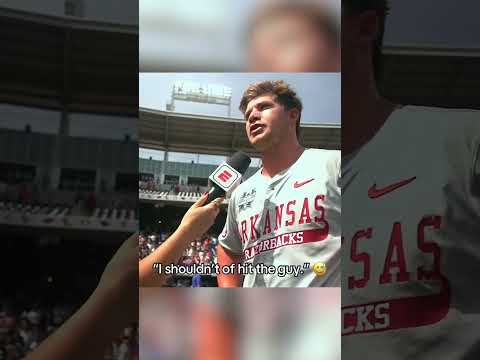 Gage Wood after throwing a historic 19-strikeout no-no