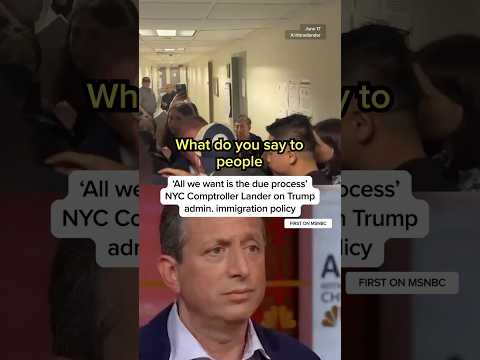 ‘All we want is the due process’: NYC Comptroller Lander on Trump admin. immigration policy