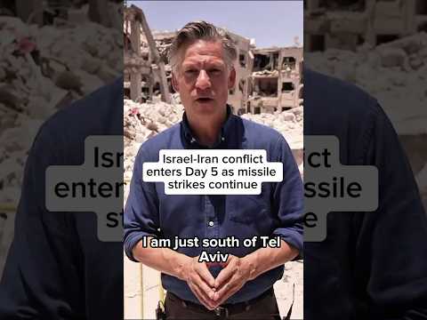 Israel-Iran conflict enters Day 5 as missile strikes continue