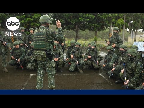 Inside Taiwan’s largest-ever military drills