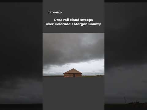Rare tidal wave cloud appears over Colorado’s Morgan County