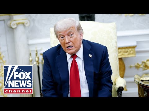 President Trump delivers remarks while dining with Republican senators